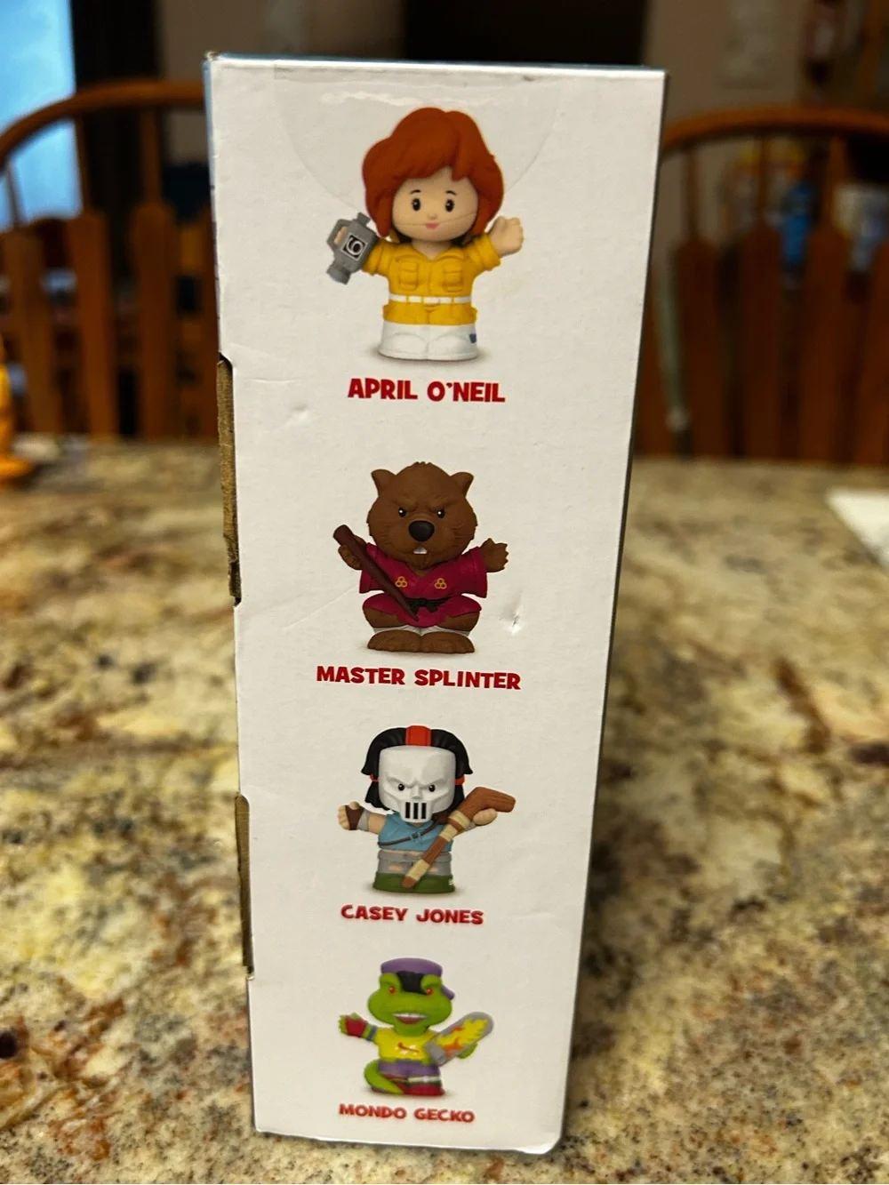 NIB Sealed Fisher-Price Little People TMNT 4 Character Collector Set Turtles